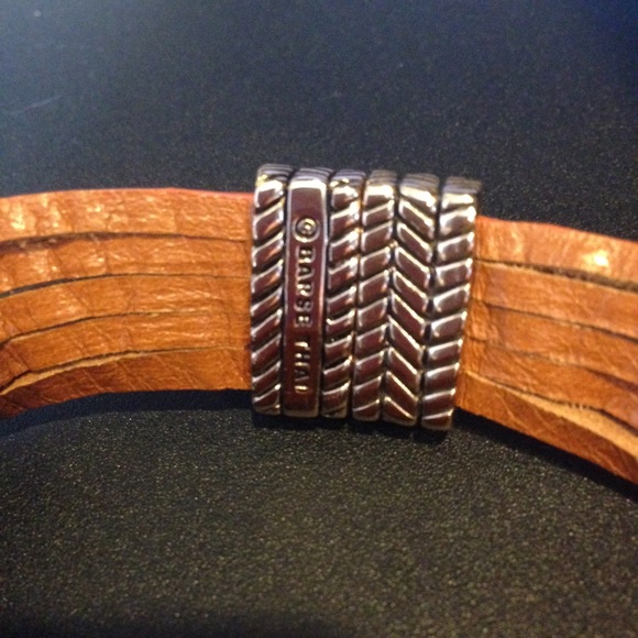Barse leather bracelet - Picture 2 of 3