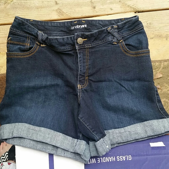 Lane Bryant denim shorts