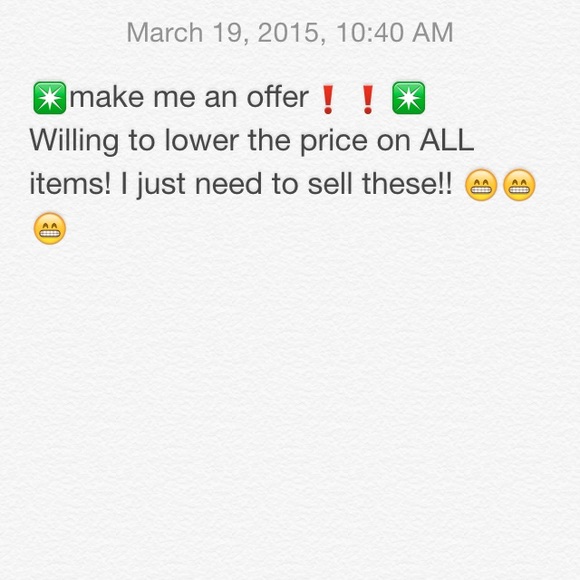 Make me an offer😄😄😄