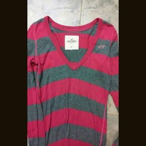 Stripe Hollister shirt