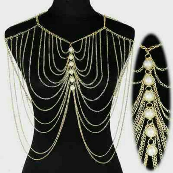 Jewelry - clearance Butterfly Body Chain