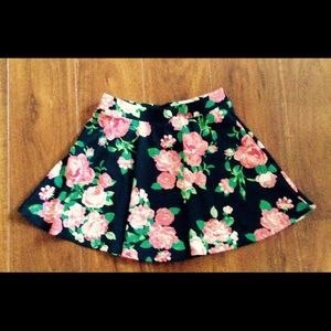 Floral skirt from Wet Seal