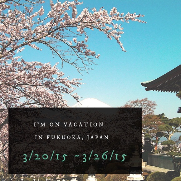 In case I don't come back...