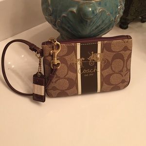 Authentic Coach wristlet