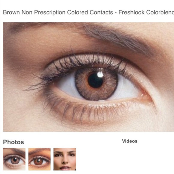 accessories brown freshlook colorblends