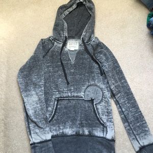 Billabong destroyed wash hoodie