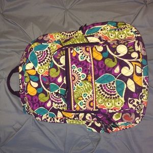 Full size Vera Bradley back pack in great shape