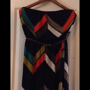 Brand new! So cute, strapless dress.