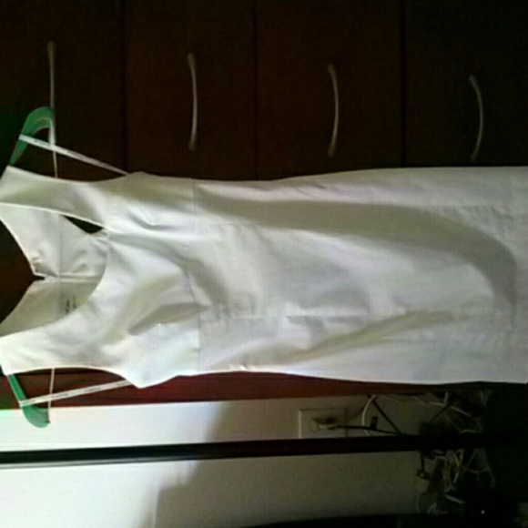 BEBE White Dress