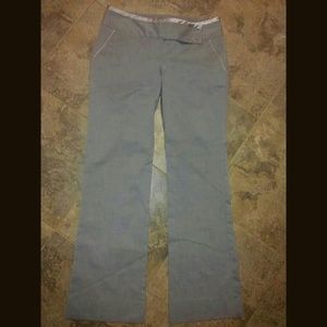 Gray slacks