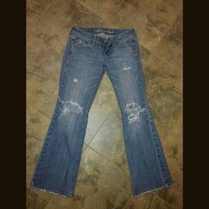 American eagle factory ripped jeans