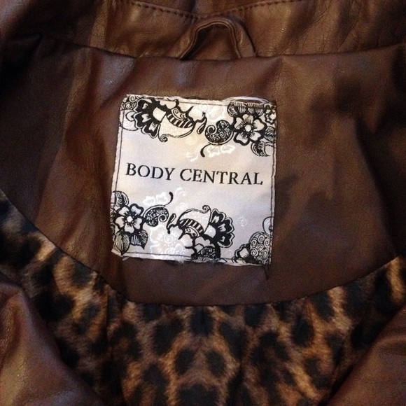 Brown Body Central Moto jacket - Picture 2 of 3