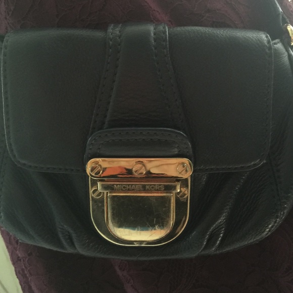 Authentic Michael Kors Blue Crossbody