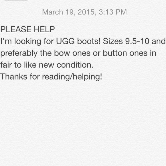 UGG boots