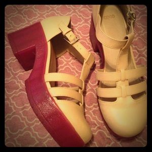 Asos jelly heel sandal