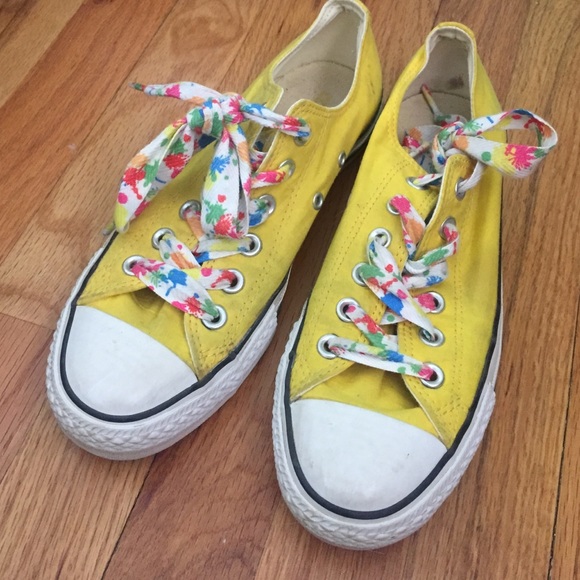 Yellow Converse
