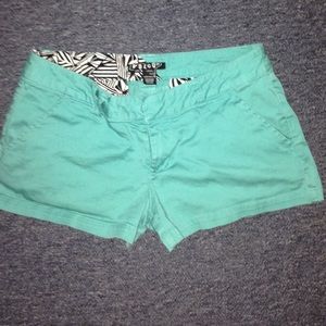 🚫sold🚫Turquoise short shorts.