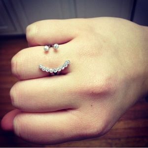 ruby and Jenna smile ring