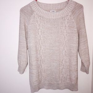 LL Bean authentic 3/4 sleeve jersey.