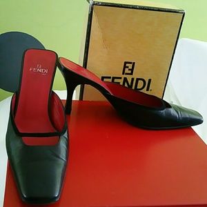 FENDI MULES AUTHENTIC