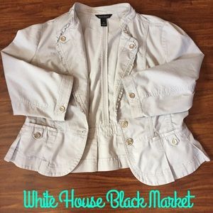 3/4 sleeve WHBM jacket