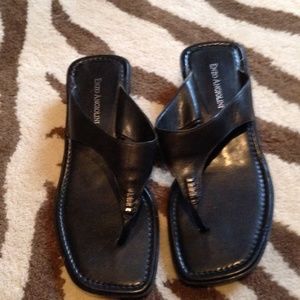 Enzo Angiolini black sandles