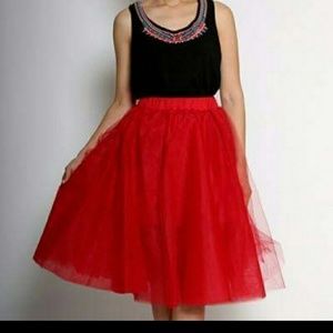 7 layer tulle ballerina dress