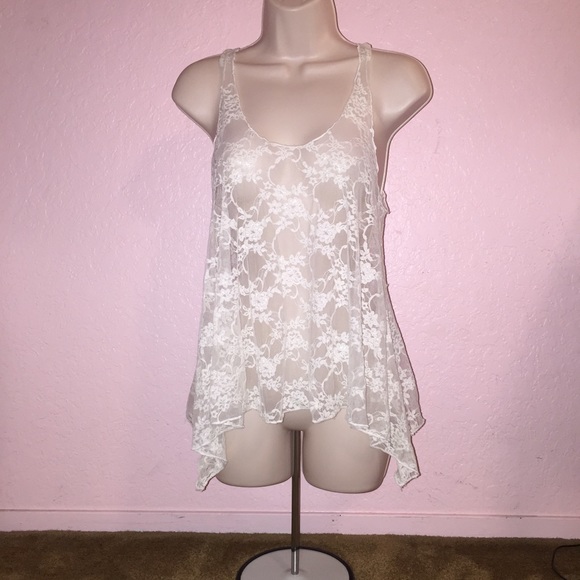🐝BRAND NEW Forever 21 Lace Blouse🐝 - Picture 1 of 4
