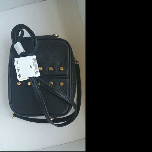 Michael kors fulton small crossbody back and gold - Picture 3 of 4