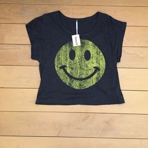 Graphic Tee Crop