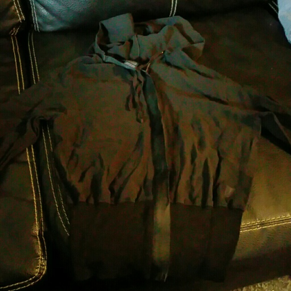 Silk zip jacket