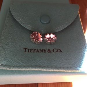 Tiffany circle of hearts earrings and necklace