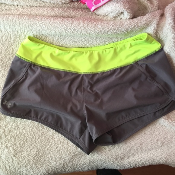Under Armour running shorts!