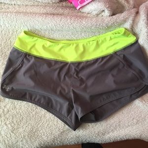 Under Armour running shorts!