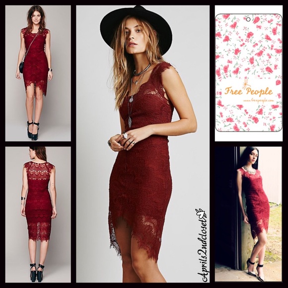 Free People Dresses & Skirts - SOLD BUNDLE Free People Crochet Lace Slip Dress