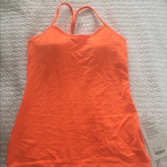 NWT Lululemon power Y tank, size 8