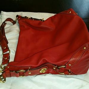 Red coach hobo