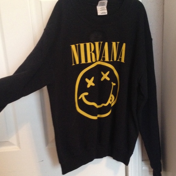 Gildan Sweaters - Nirvana hoodie
