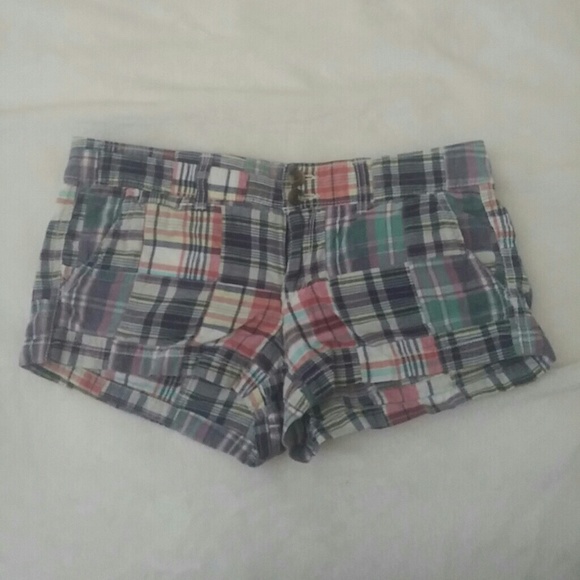 Plaid shorts
