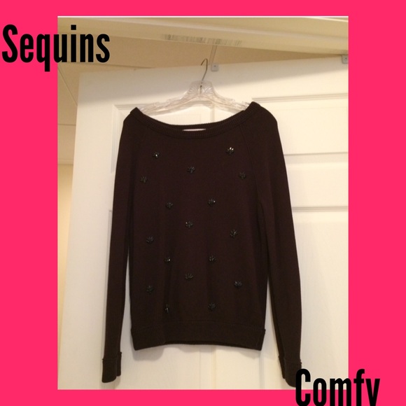 On hold Gorgeous LOFT  jeweled sweater