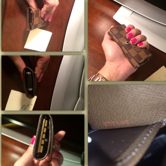 👏❌SOLD on FB❌LV 4 ring key holder Damier Ebene - Picture 4 of 4