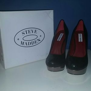 STEVE MADDEN snake print PUMP shoes