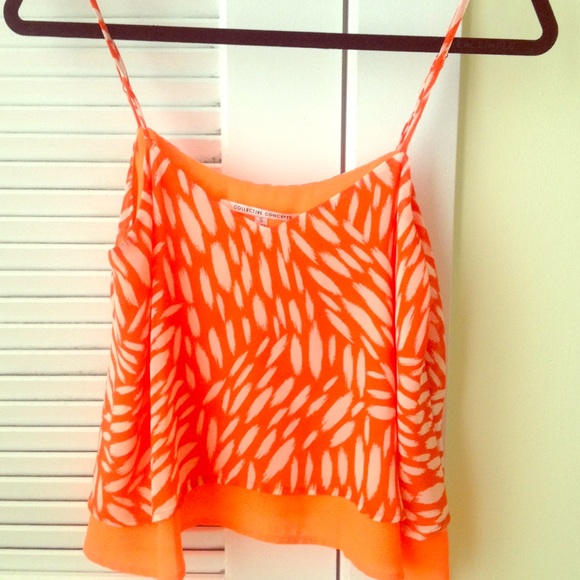 Orange Tank Top - Picture 1 of 3