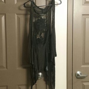 NWOT Forever 21 Plus Flyaway Cardigan