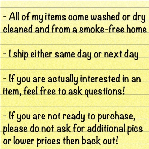 PLEASE READ - Picture 2 of 2