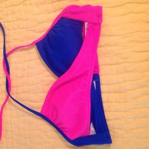 Victoria secret swimsuit bikini body wrap swim top