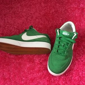 Green Nike Sneakers