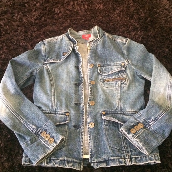 Denim blazer
