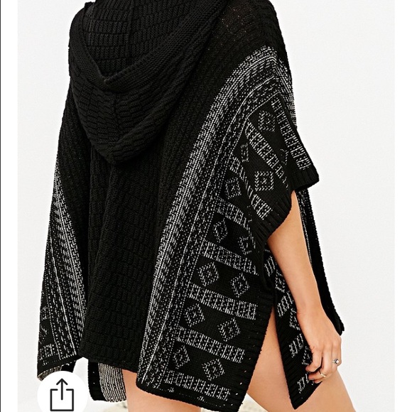 Urban Outfitters Hooded Kimono - Picture 2 of 3