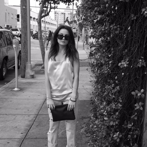 SOLD OUT! Silky cami in Silver, BRAND NEW - Picture 4 of 4